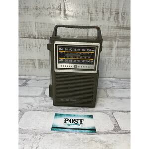 Vintage General Electric Two Way Power Radio Model #7-2808A